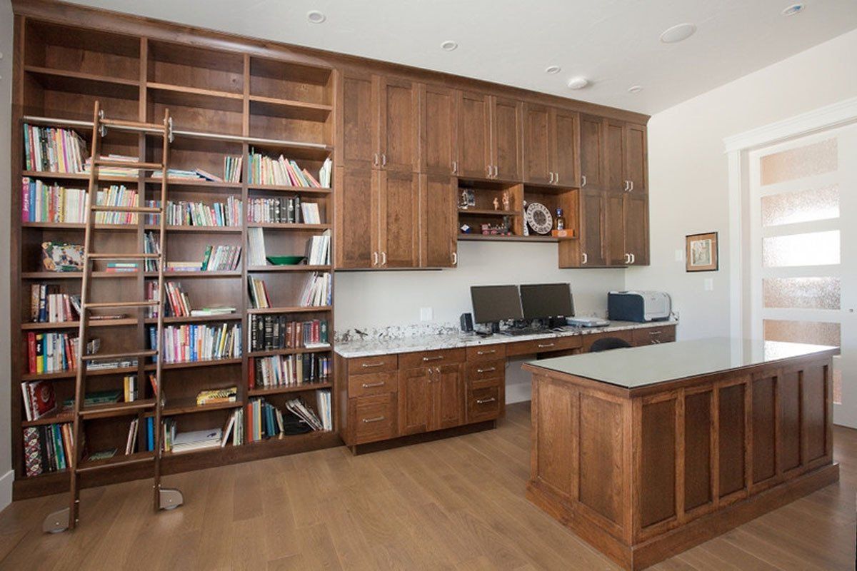 built-in wall library