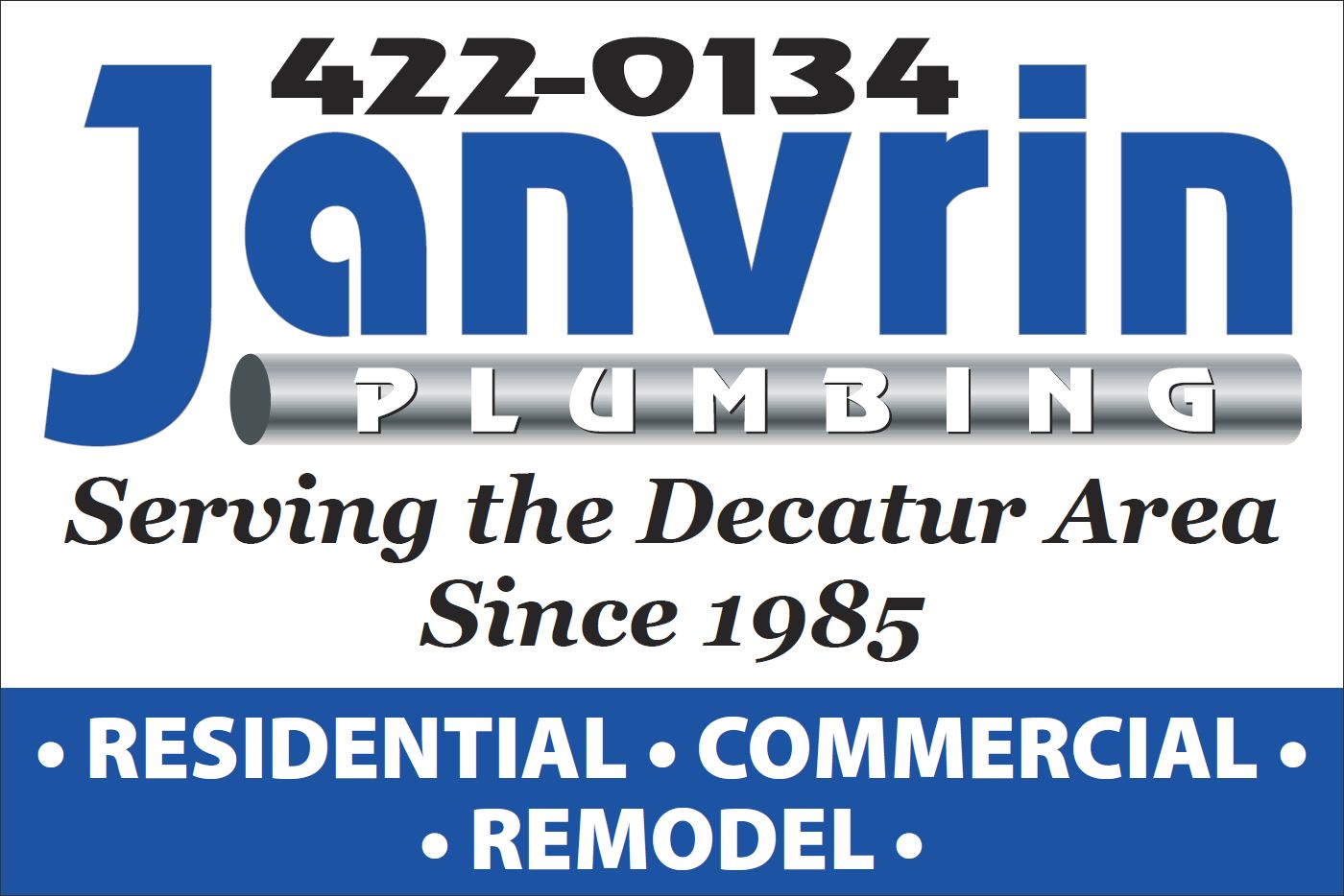 Water Service Installation And Repair — Janvrin logo  in Decatur, IL