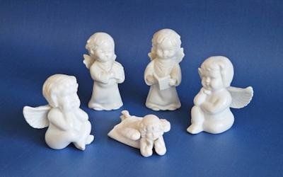 angioletti in ceramica Torino