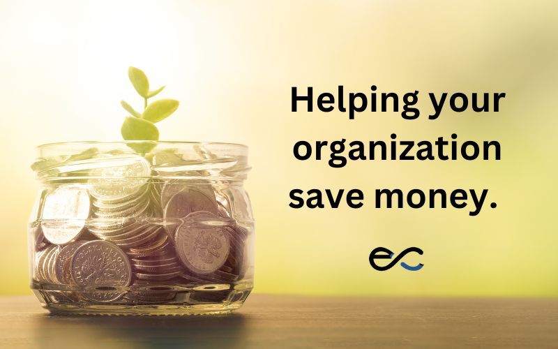 Helping Organizations Save Money