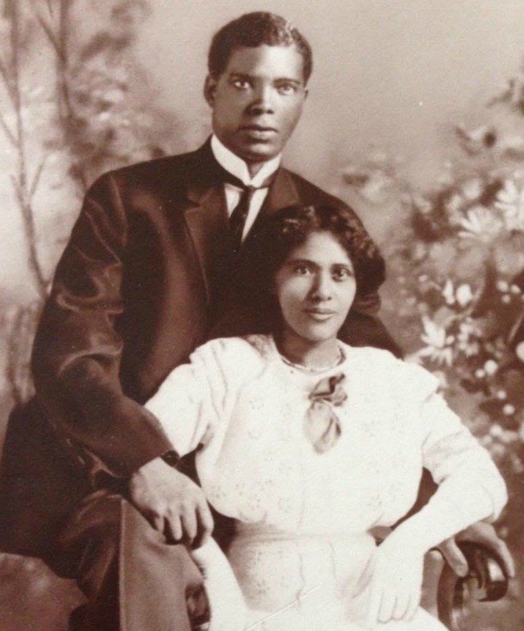 Samuel Wright and wife Rosa Trott Wright