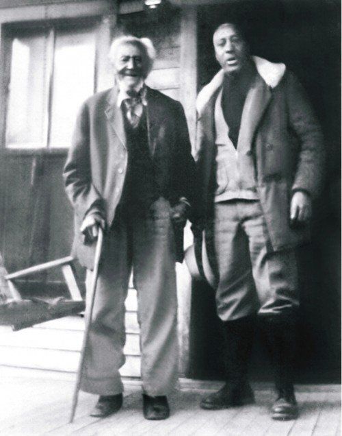 HENRY AND OLDEST SON, CHARLES DANT, PHOTO CIRCA 1925