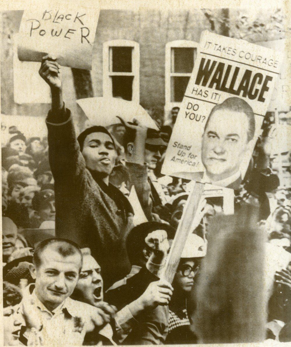1968 PRESIDENTIAL RALLY HELD IN HANNIBAL'S CENTRAL PARK FOR CANDIDATE GEORGE WALLACE
