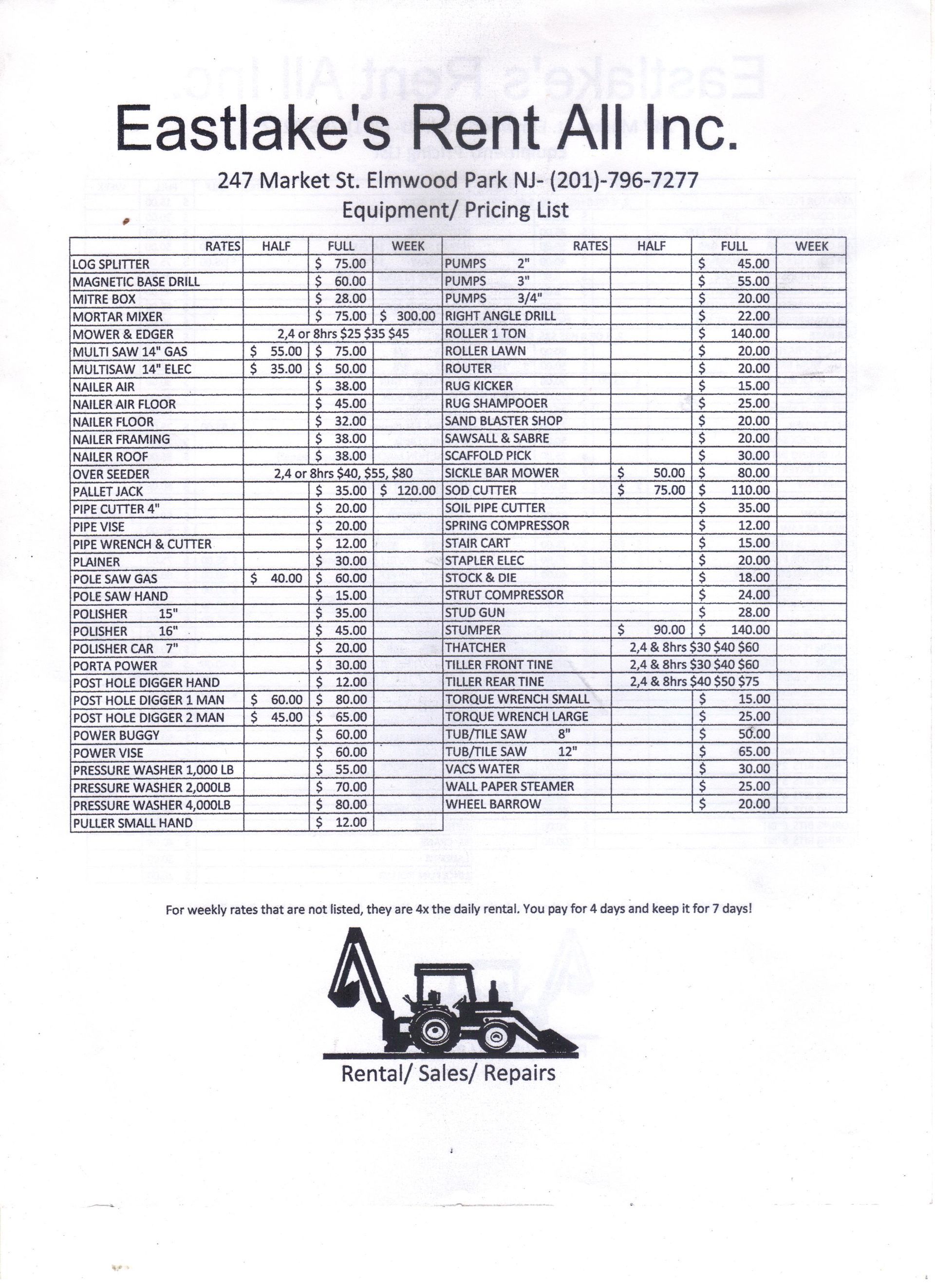 Rental Stores in Elmwood Park, NJ