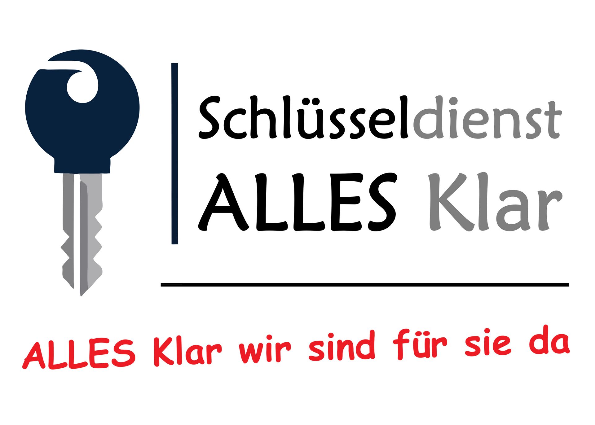 ALLES Klar Schlüsseldienst & Schlüsselnotdienst Hamburg Logo