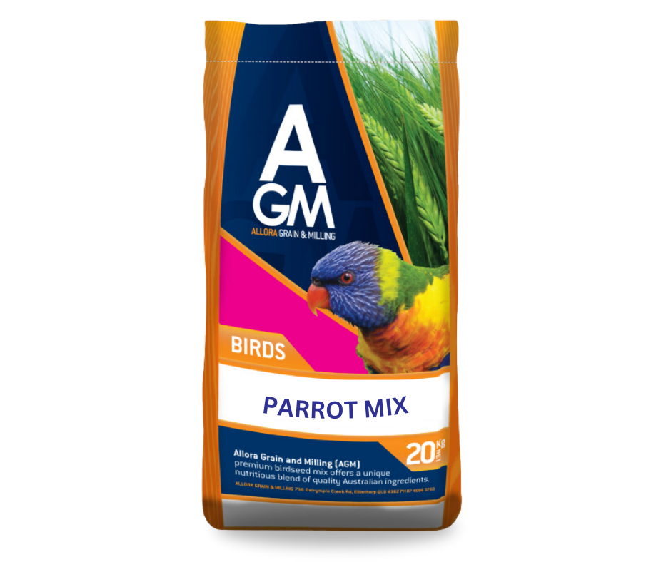A Bag Of A Gm Parrot Mix For Birds  — Edmonds Landscaping Supplies In Bohle Plains, QLD