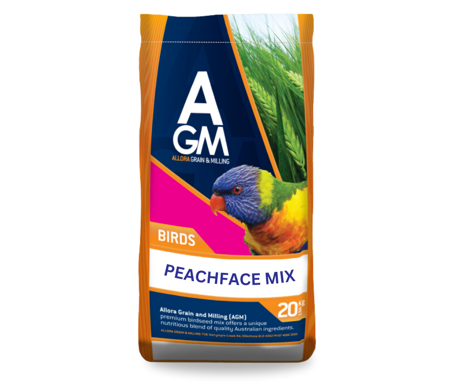 A Bag Of A Gm Peachface Mix For Birds  — Edmonds Landscaping Supplies In Bohle Plains, QLD