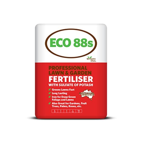 A Bag of Eco 88s Professional Lawn and Garden Fertilizer with Sulfate of Potash — Edmonds Landscaping Supplies in Bohle Plains, QLD