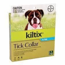 A Box of Kiltix Tick Collar for Dogs — Edmonds Landscaping Supplies in Bohle Plains, QLD
