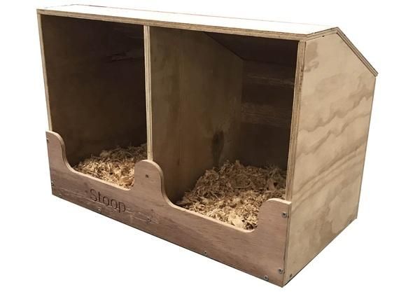 A Wooden Box Filled with Wood Shavings on A White Background — Edmonds Landscaping Supplies in Bohle Plains, QLD