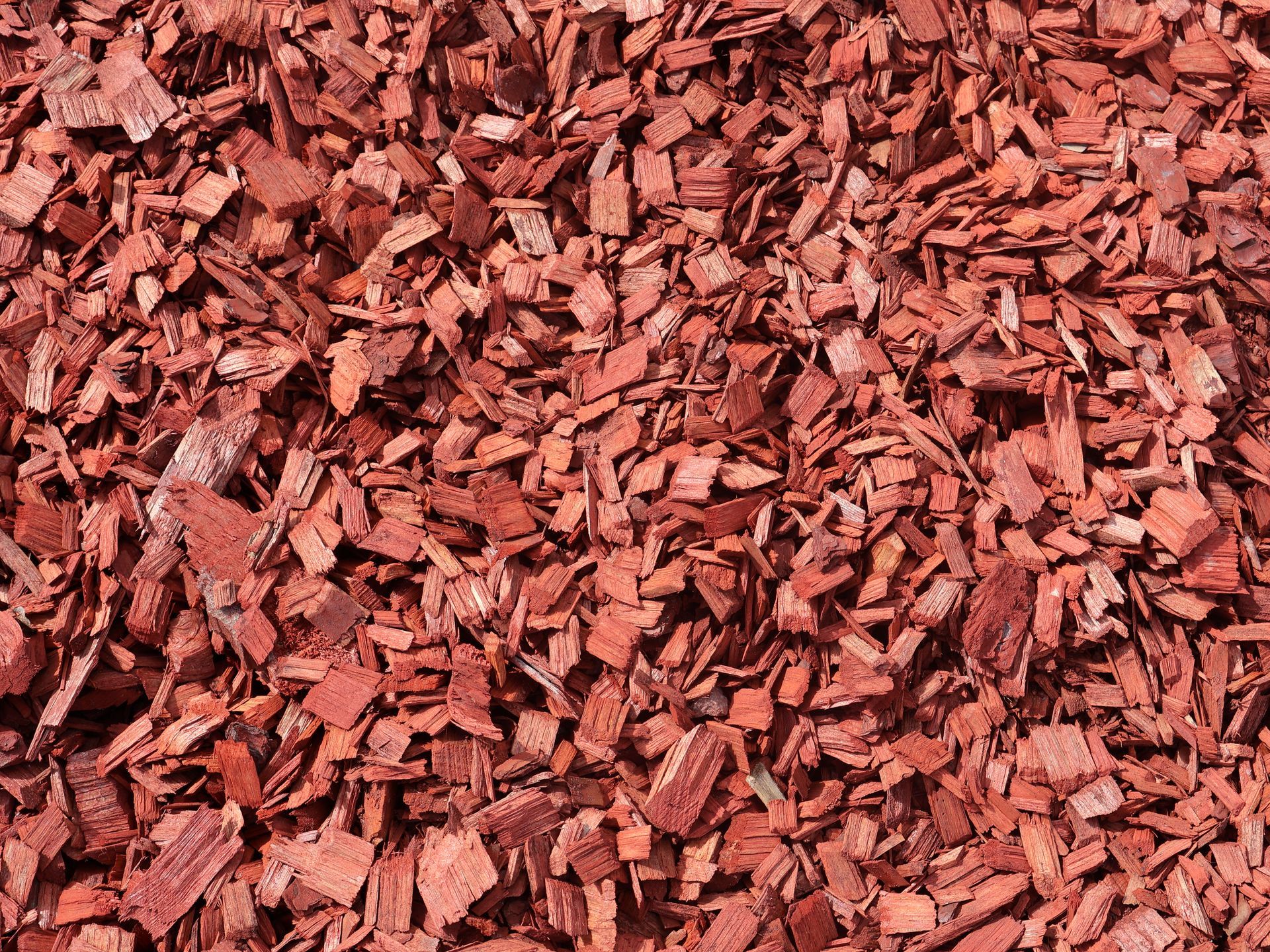 Red Woodchip— Edmonds Landscaping Supplies in Bohle Plains, QLD