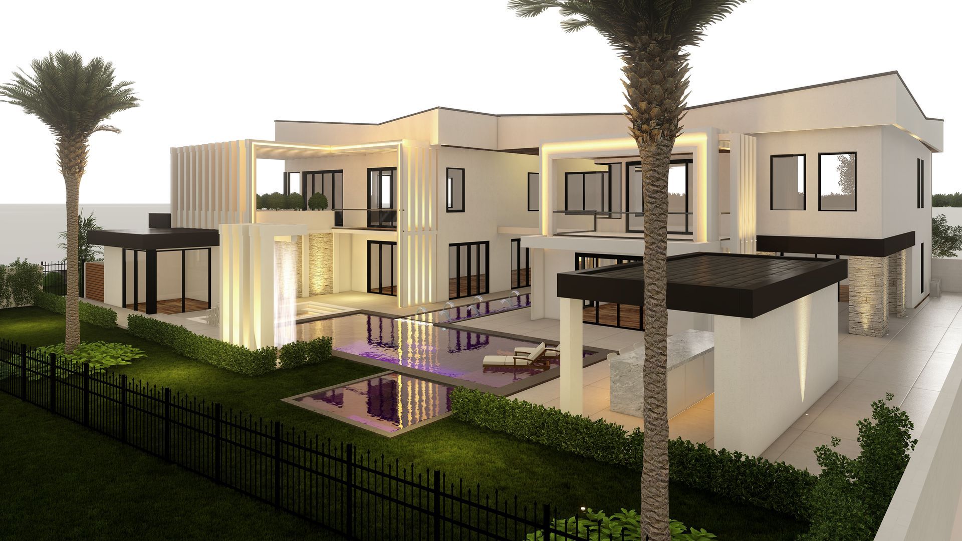 A modern luxury custom Home