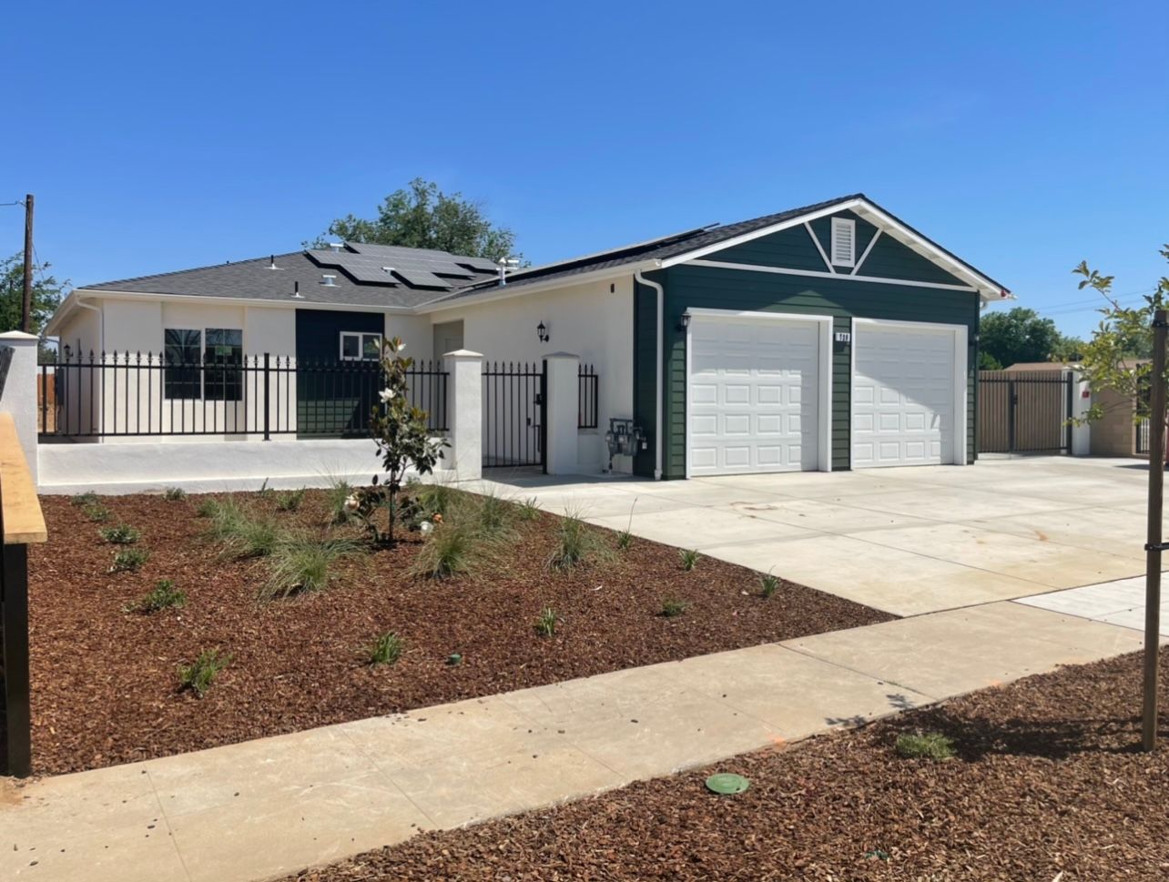 A standard ranch style home 