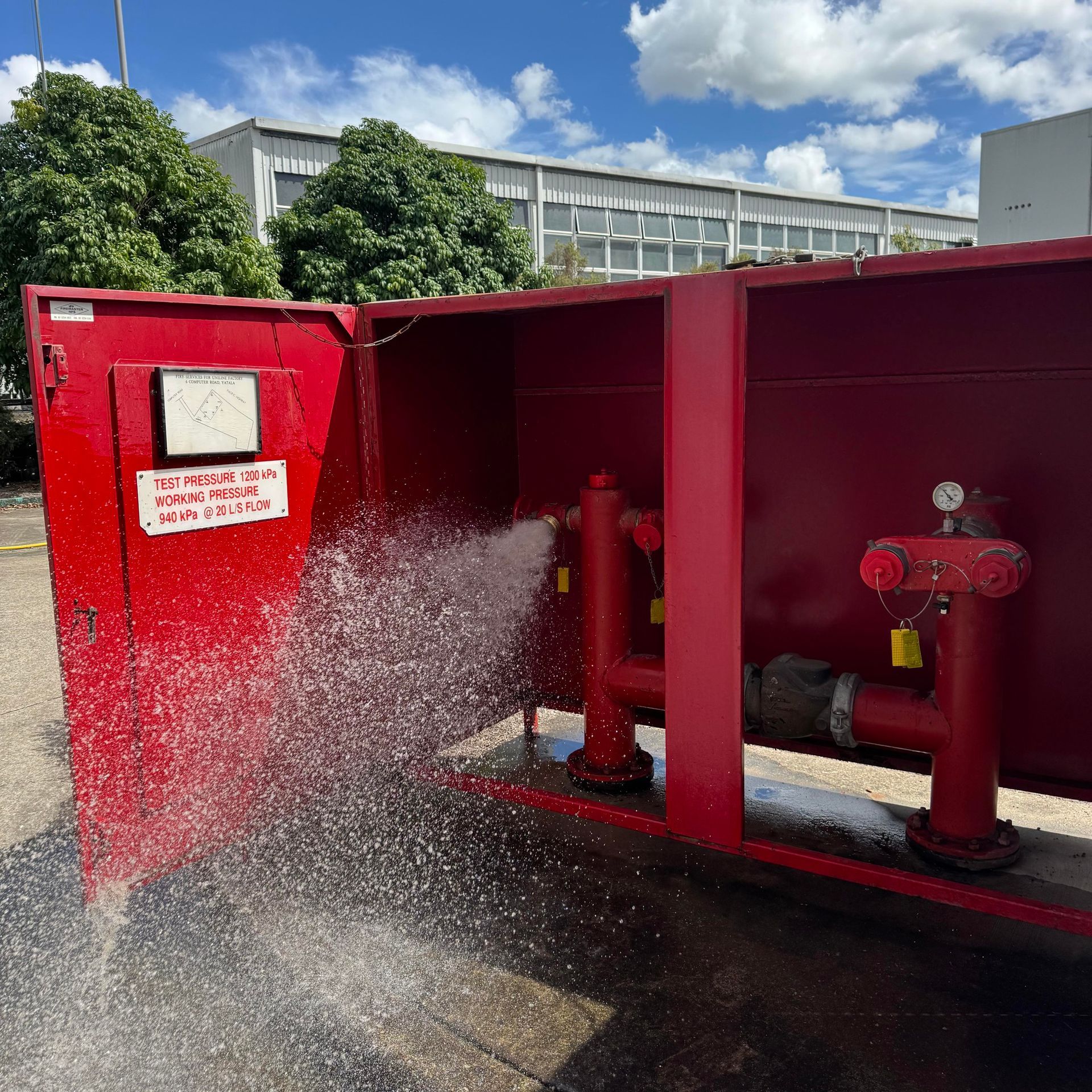 Red Fire Hydrant — Gold Coast Leak Detection in Mudgeeraba, QLD