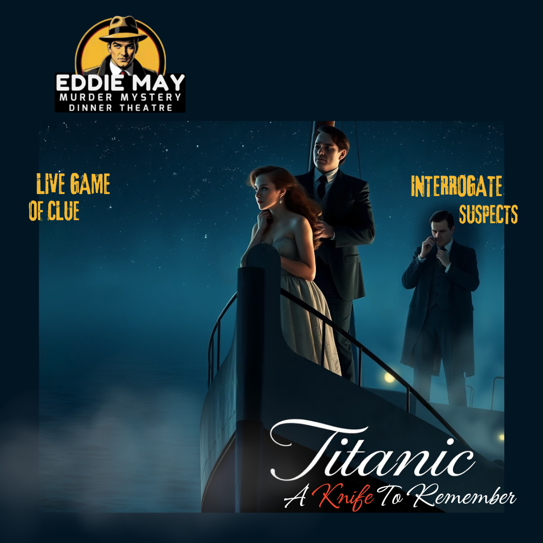 Titanic Murder Mystery Poster