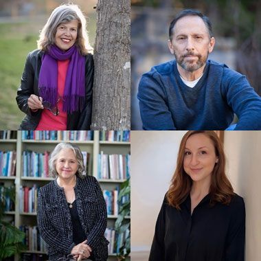 For the Love of Books authors: Lesley Crewe, Stephens Gerard Malone, Renée Belliveau, Carol Bruneau.