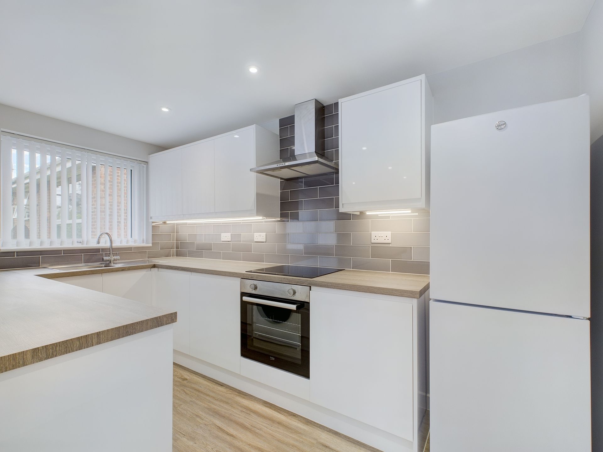 1 bed flat to rent reading open plan kitchen 