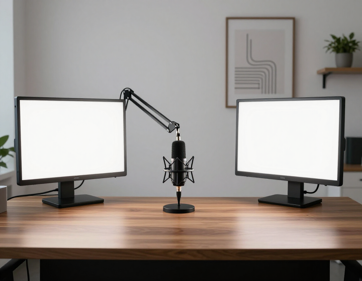 Desk Setup for Content Creation