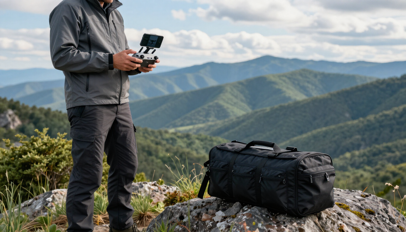 Drone Pilot in Action