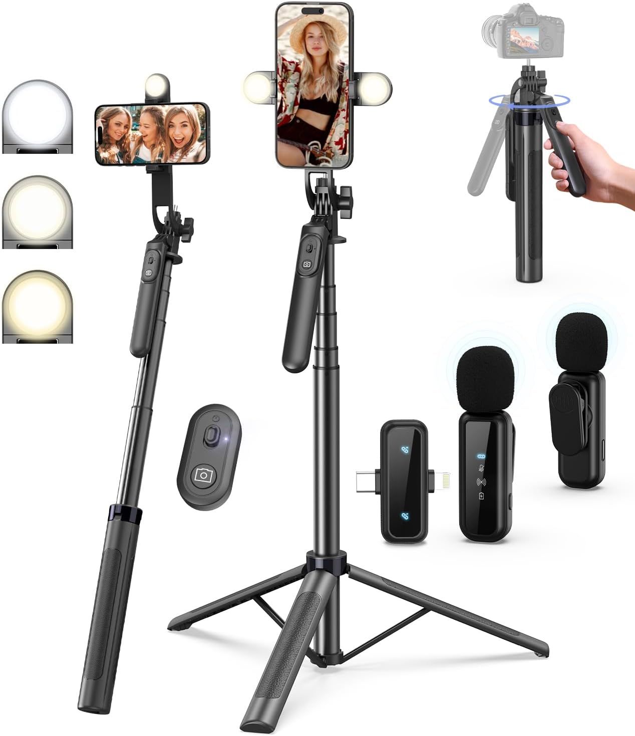 Yeaki Vlogging Kit for iPhone/Android