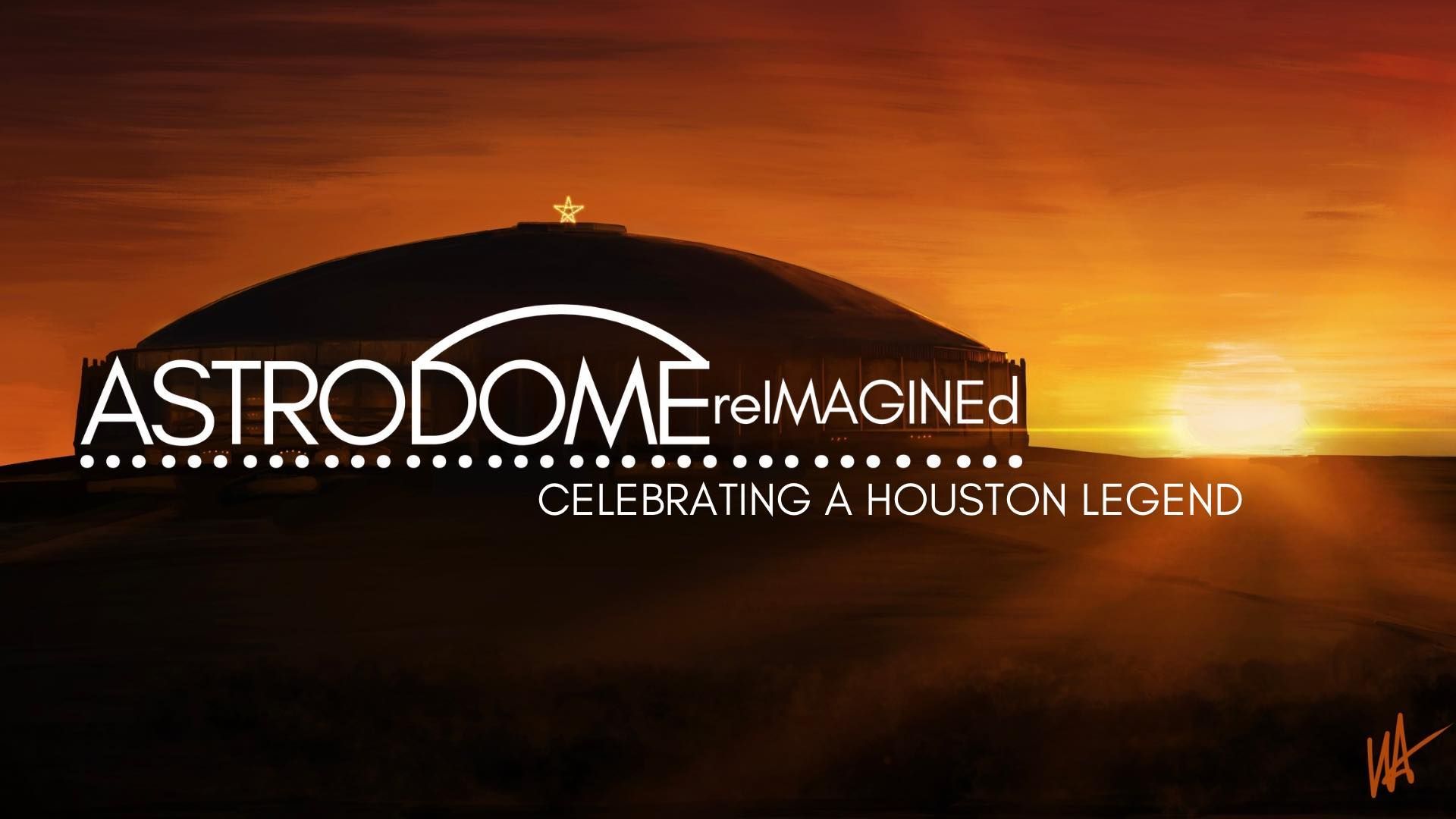 Astrodome Reimagined celebrating a Houston legend.