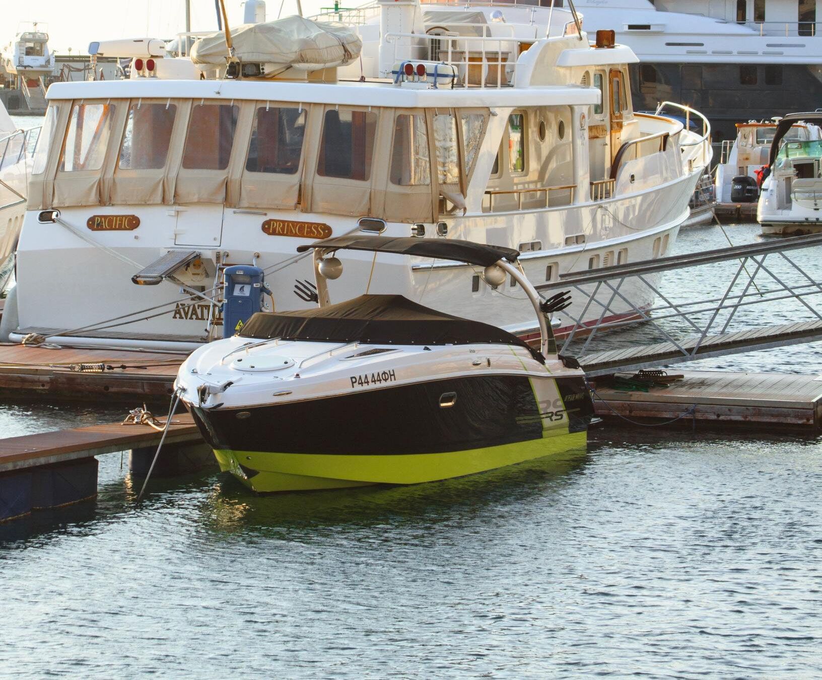 Boat on a Trailer in Boatyard — Idaho Falls, ID — Century Collision & Fiberglass