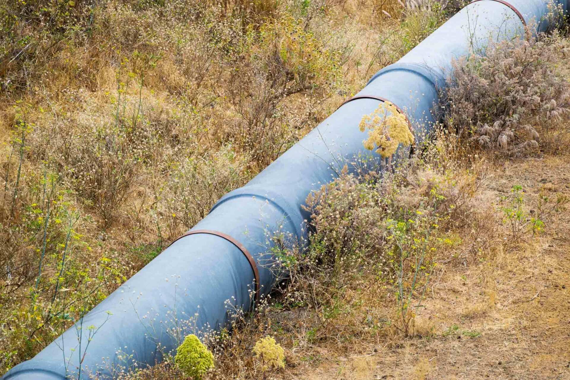 Old And Rusty Public Water Pipeline — Houston, TX — Richter’s Services Inc.
