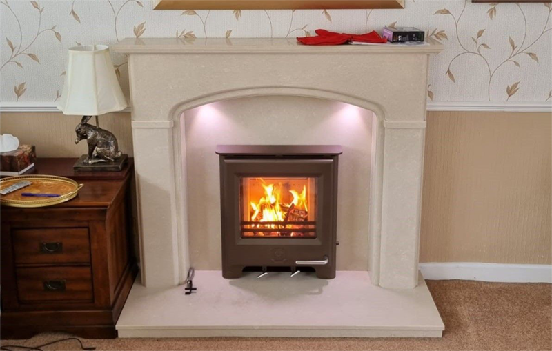 wood burning stove installation Southampton