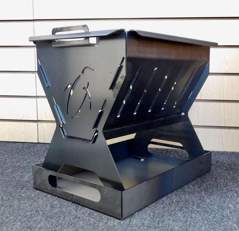 traditional double sided wood burner Brockenhurst