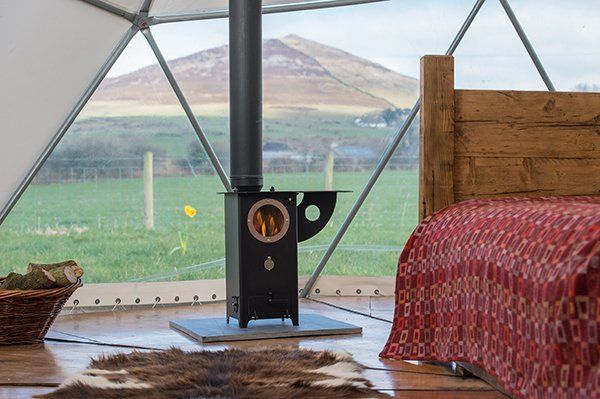 freestanding wood burner installation Brockenhurst