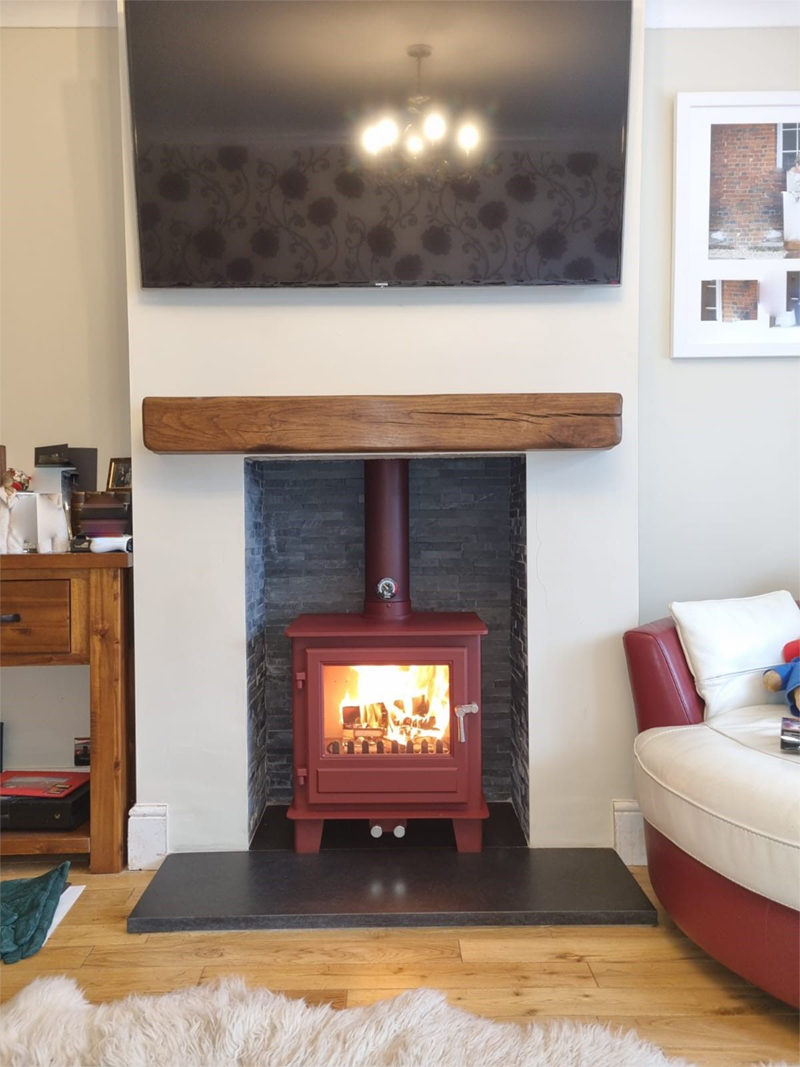 log burner installer