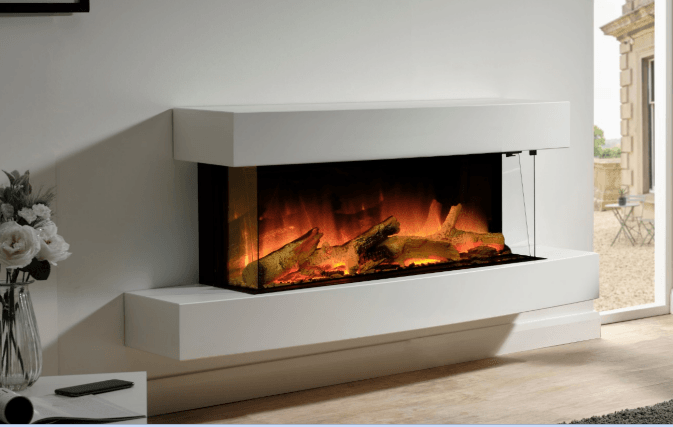 contemporary gas fire