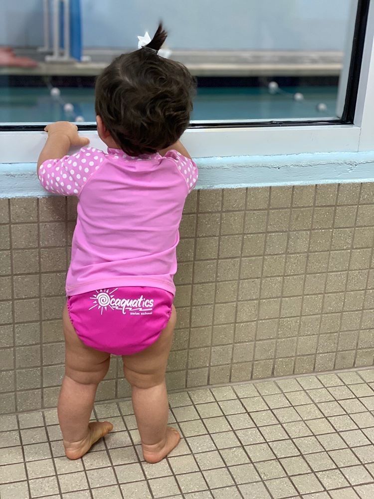 Looking at the window
