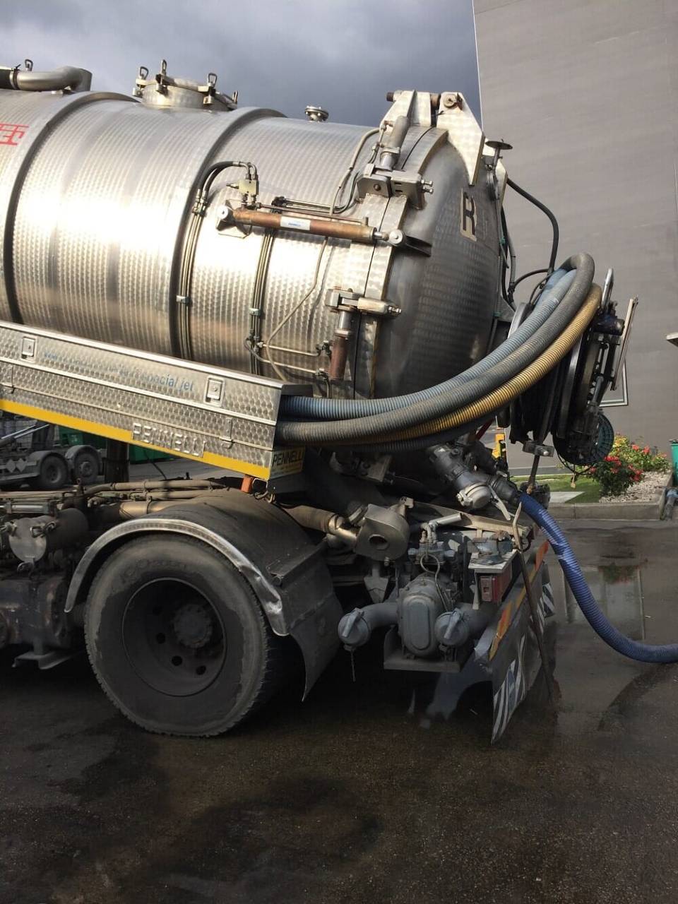 servizi di autospurgo della rete fognaria