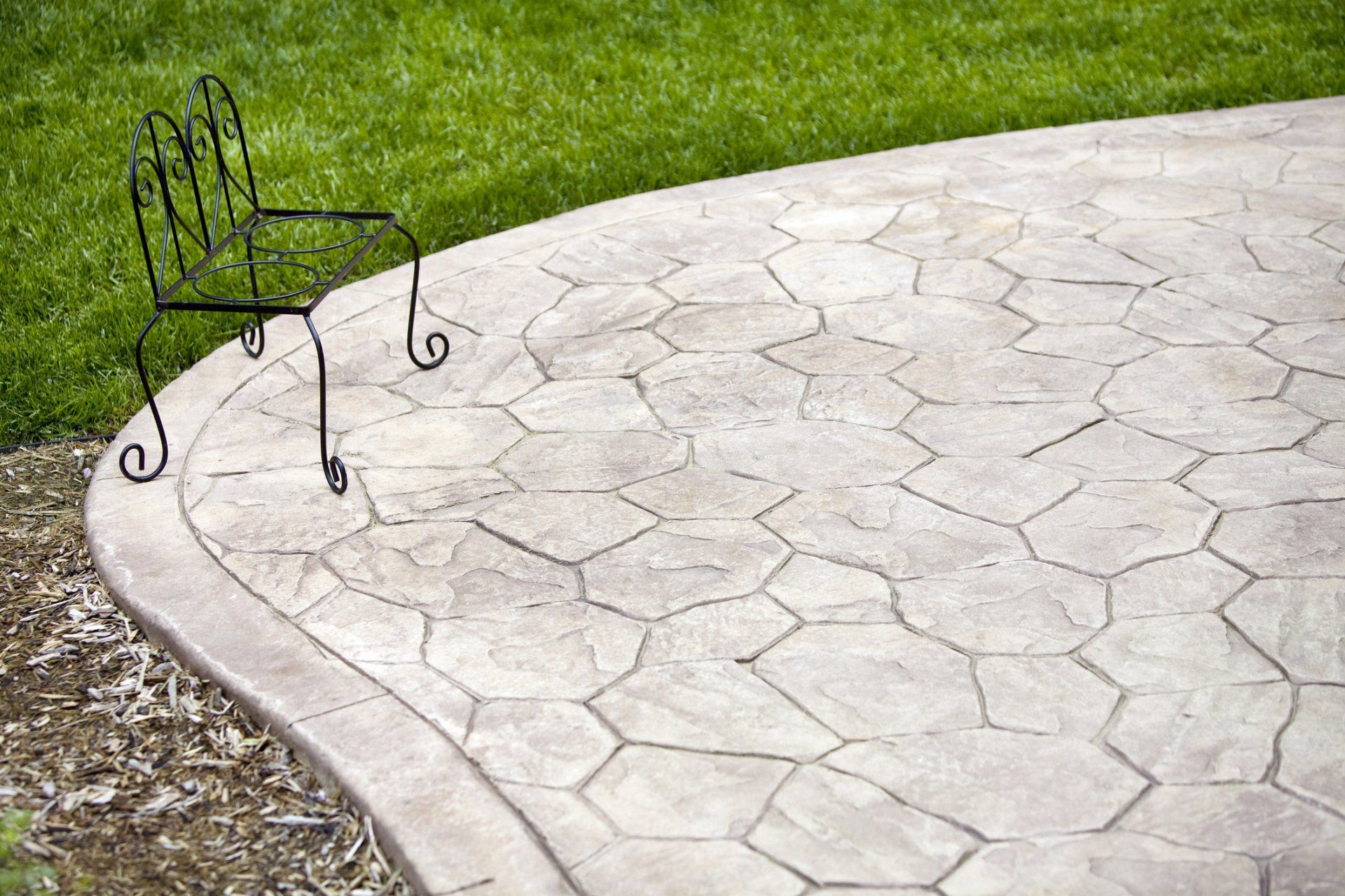 Stamped Concrete Patio — Annapolis, MD — Charles A Pastrana & Sons, Inc.
