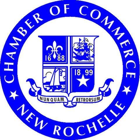 The seal of the chamber of commerce of new rochelle