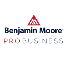 Benjamin moore pro business logo on a white background