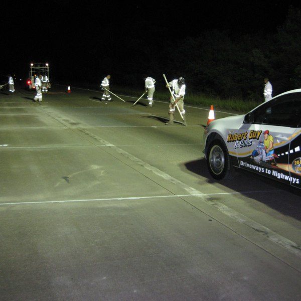 Concrete joint sealing