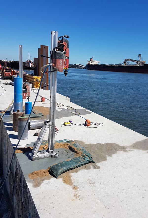 core drilling