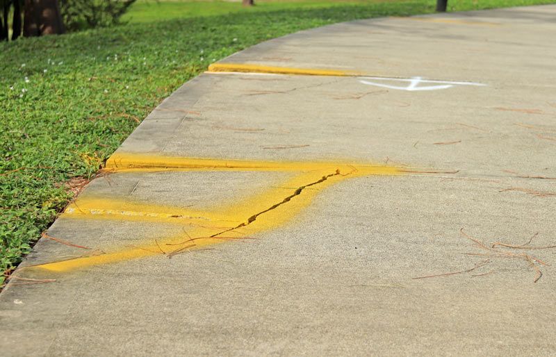 sidewalk scabbling