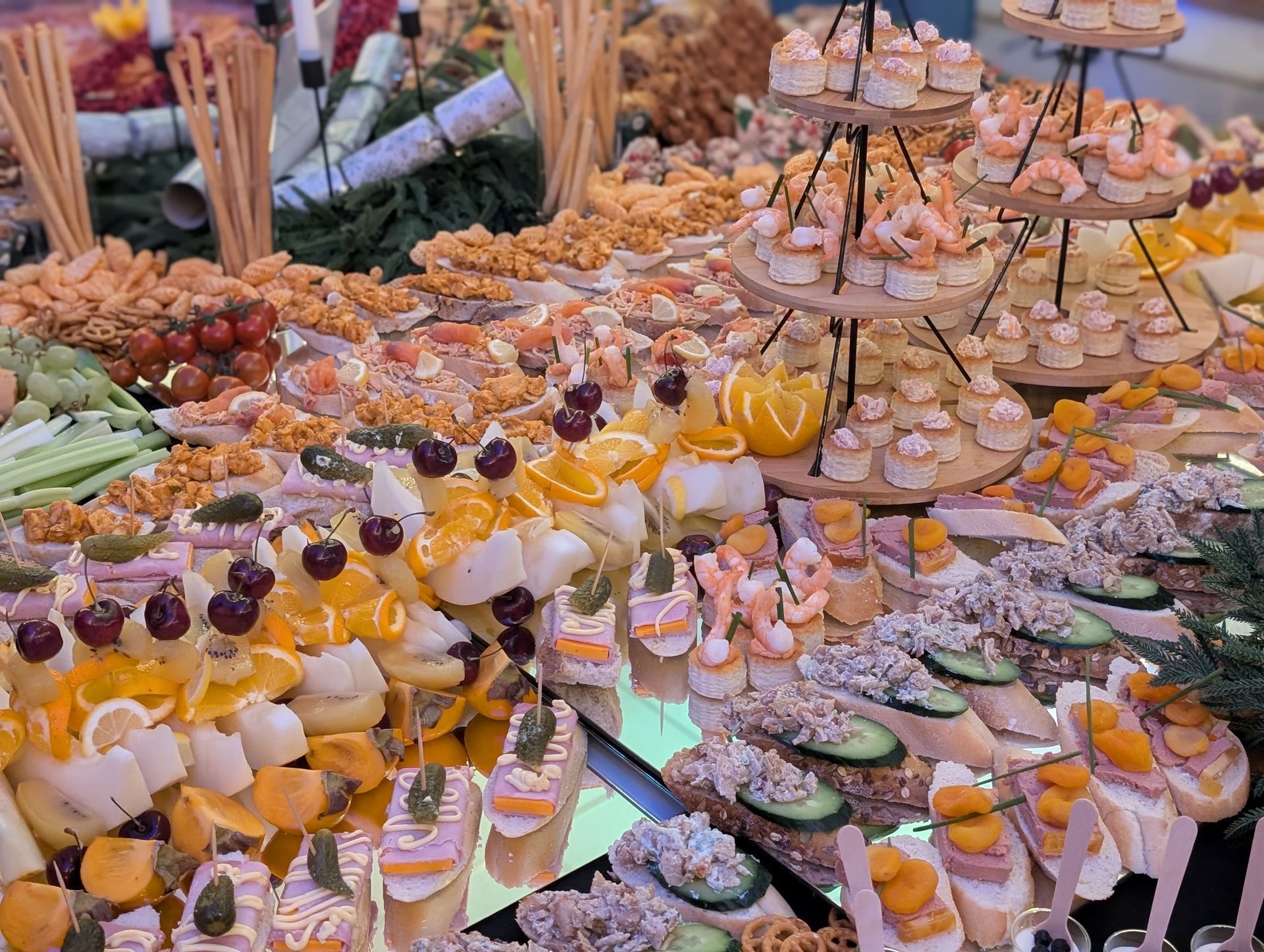 View of the corporate event in progress