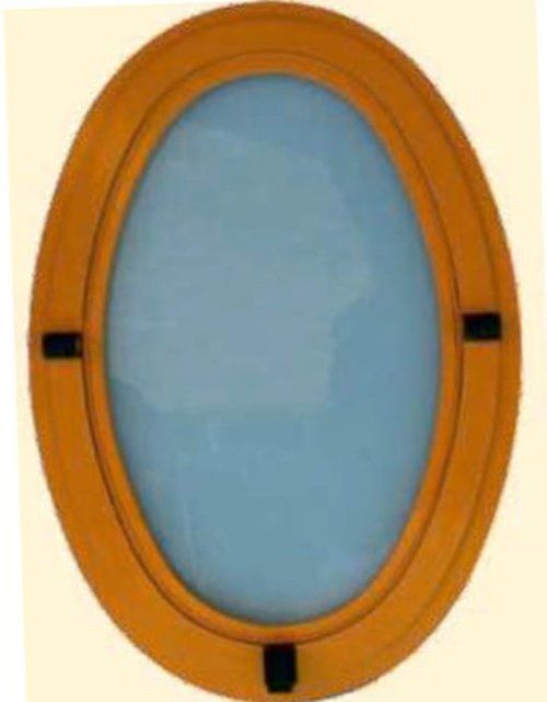 Oblò in alluminio ovale