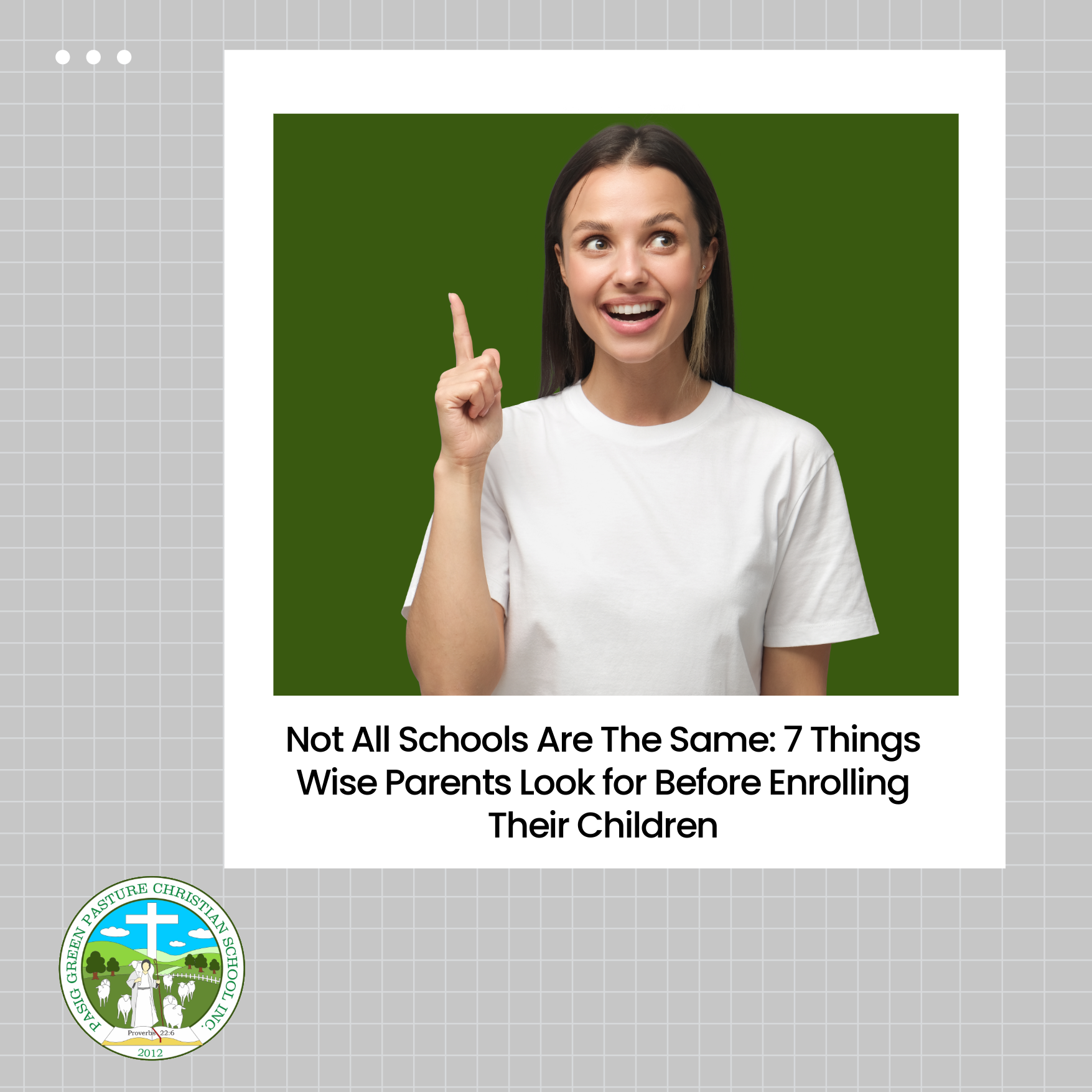 Best Christian School in Pasig City Philippines