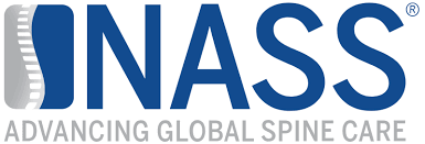 A logo for inass advanced global spine care