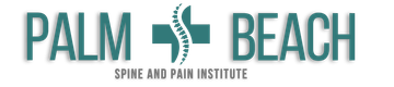 The logo for palm beach spine and pain institute
