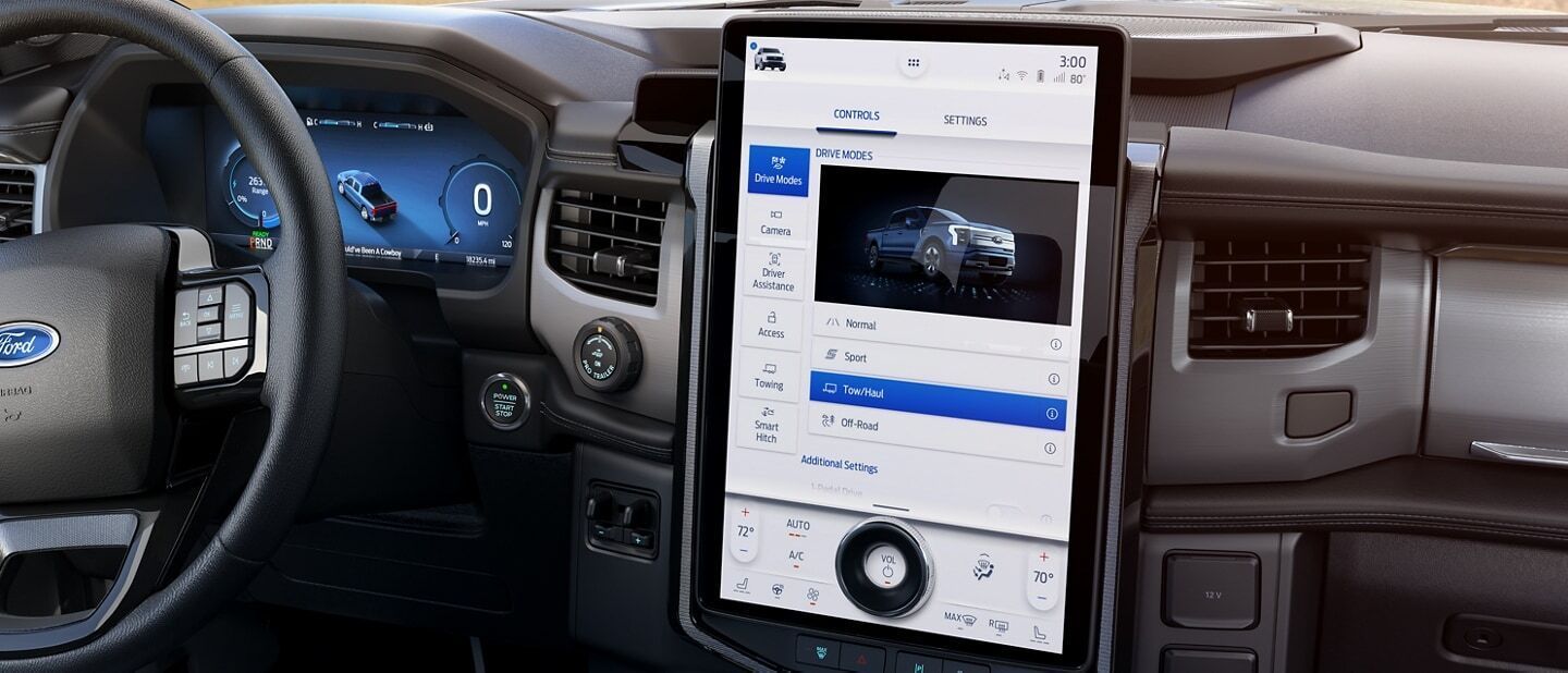 2023 Ford F-150 Lightning Infotainment and Connectivity