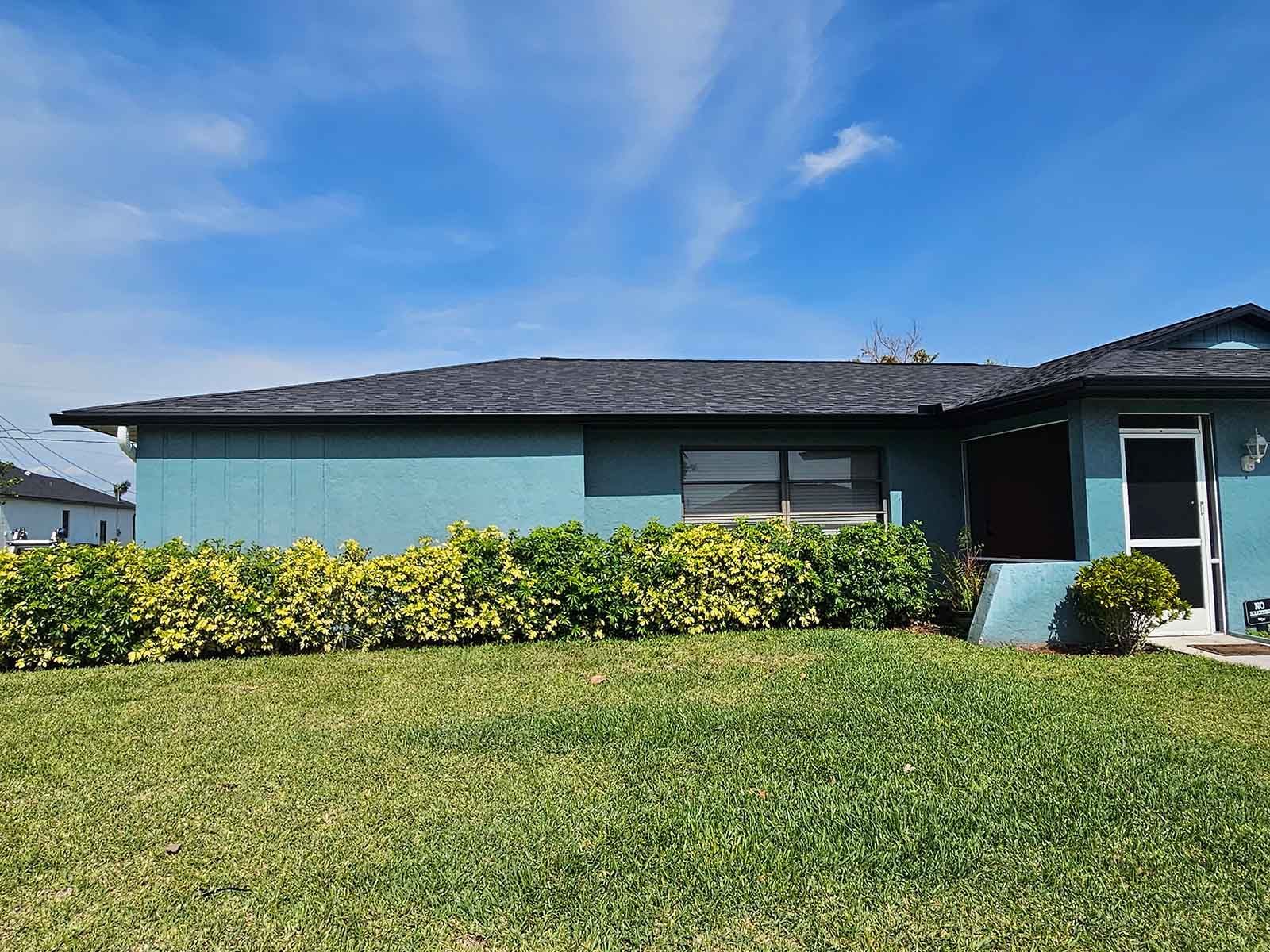 Full view of a nice looking house with plants — St. Cloud, FL — MJ’s Home Solutions LLC