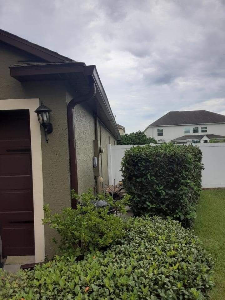 Brown gutter — St. Cloud, FL — MJ’s Home Solutions LLC