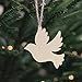 Wooden dove ornament