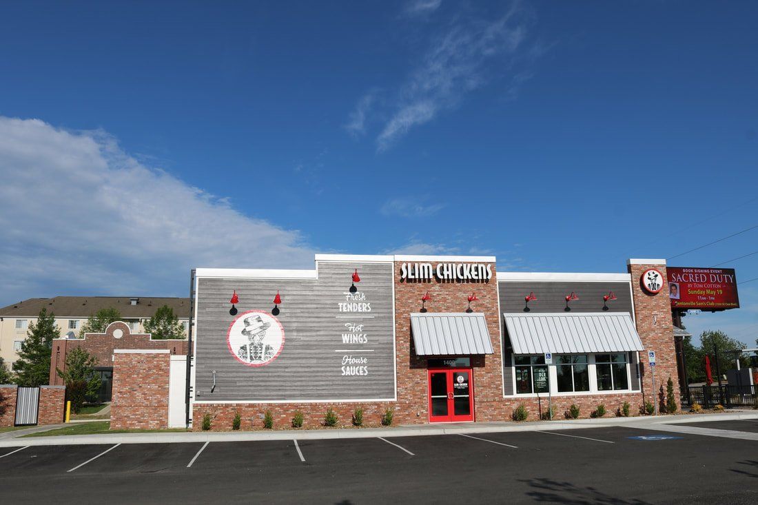 slim chickens paint services in nwa